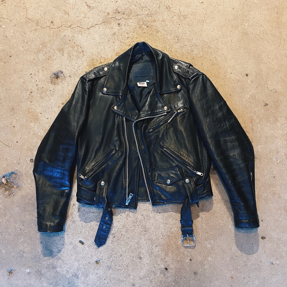 Vintage Harley Davidson Biker Jacket